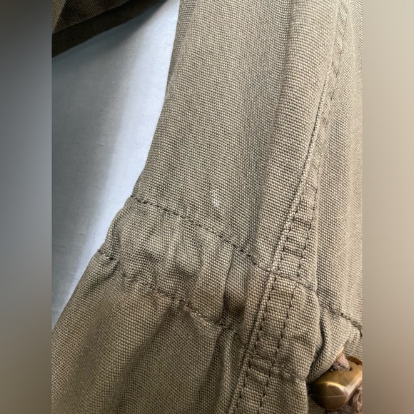 American Rag long army green military jacket - Picture 4 of 6